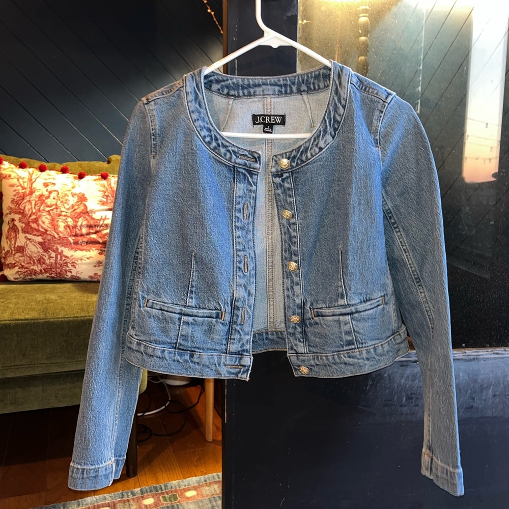 J Crew Denim Lady Jacket